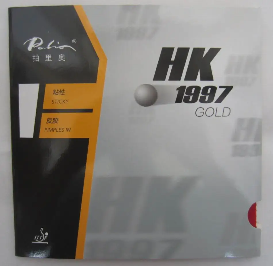 Palio 40 + настольный теннис резиновая HK1997 и AK 47 золото разноцветная губка ракетки