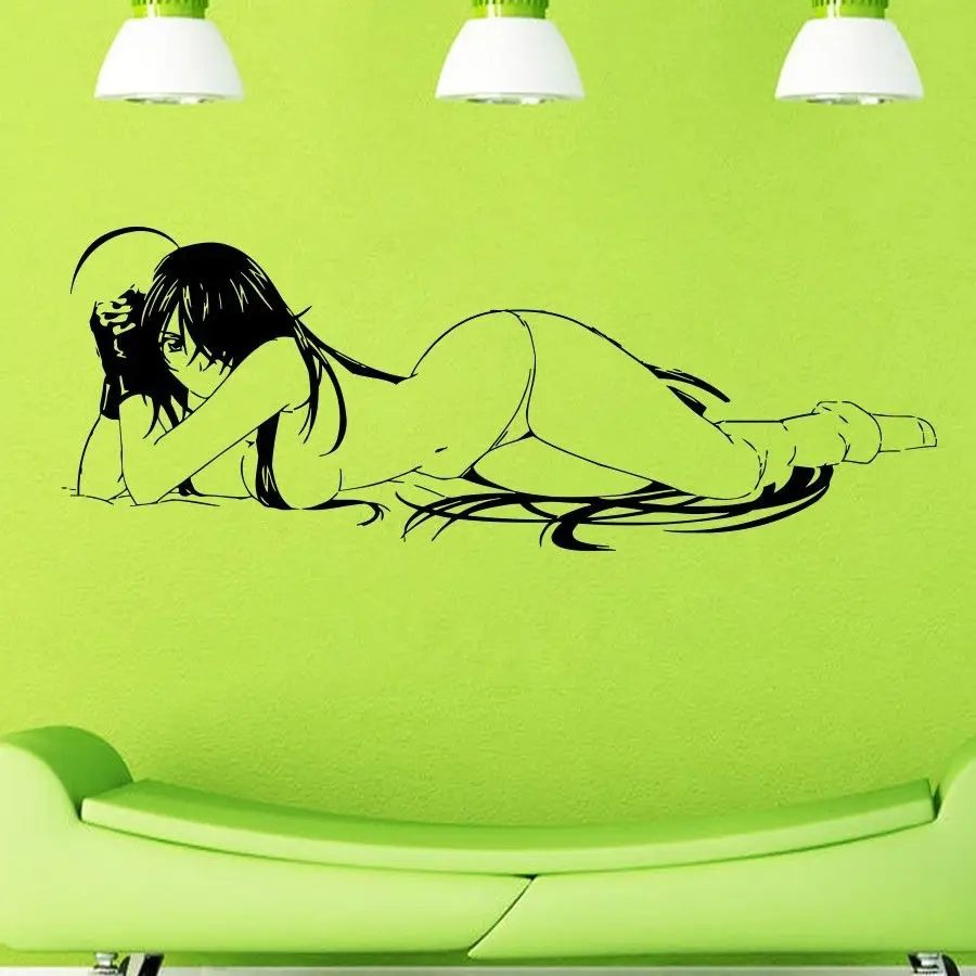 Наклейка на стену VIINYL наклейка в виде художественной росписи Аниме Манга