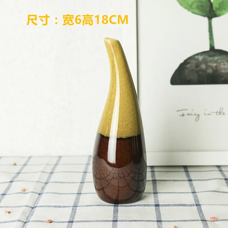Fambe керамическая ваза для цветов домашний декор креативное украшение стола