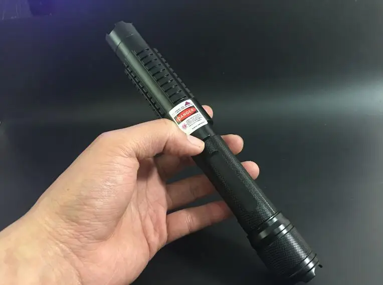 Лазерная указка высокой мощности 5000m 405nm синяя фиолетовая ручка горящая с
