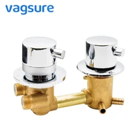 thermostatic shower faucets 234 outlet 10cm 12 5cm intubation brass mixing valve tap temperature mixer control bathroom
