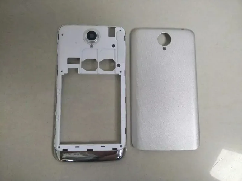 100% новая средняя рамка Батарея дверь задняя крышка чехол для Lenovo S650 S658T с Камера