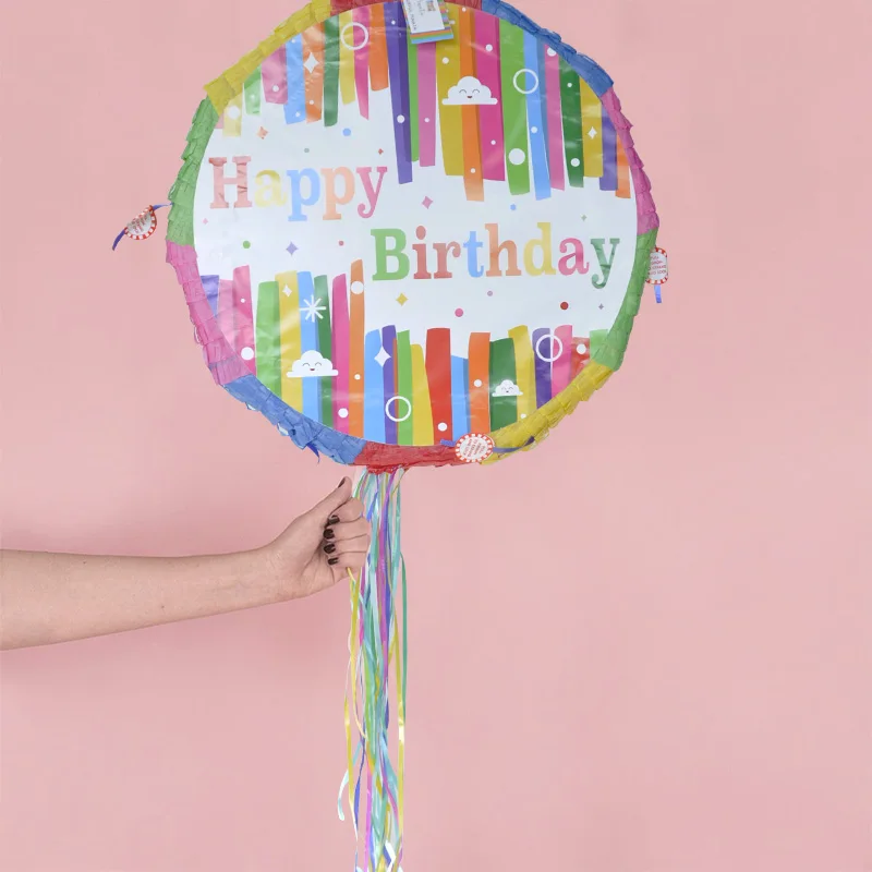 Pinata с днем рождения тематическая бумага сложенная Дети сувениры игры подарки игрушки Дети День рождения подарки украшения принадлежности DIY