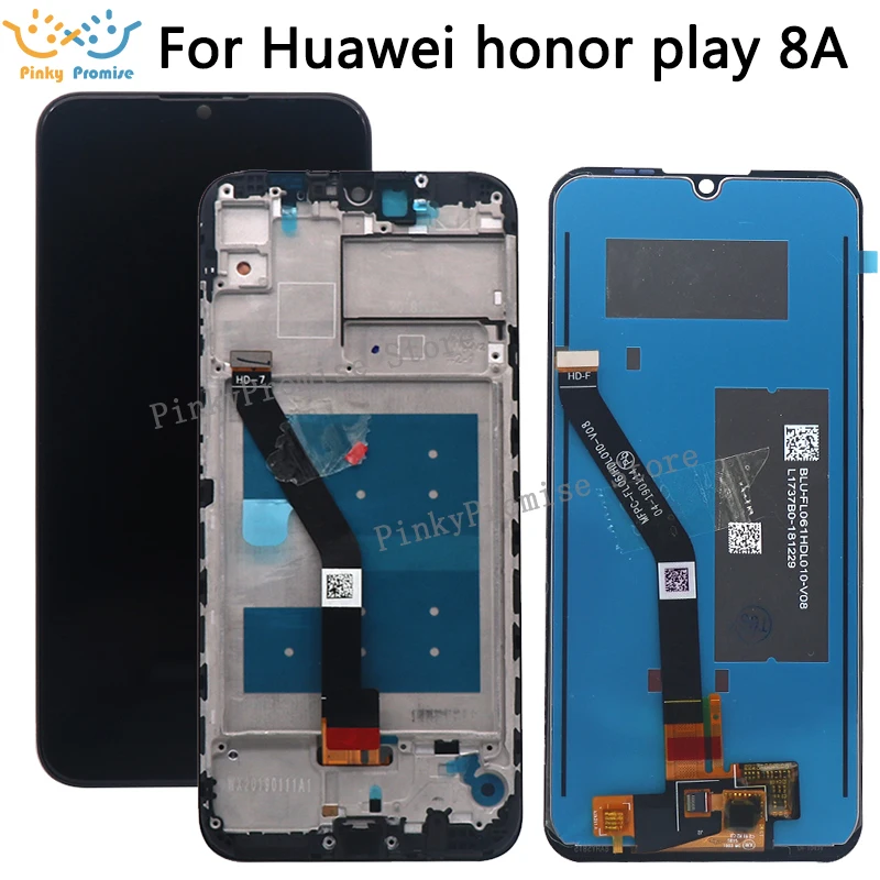100% протестированный для huawei honor play 8A ЖК дисплей с сенсорным экраном дигитайзер в
