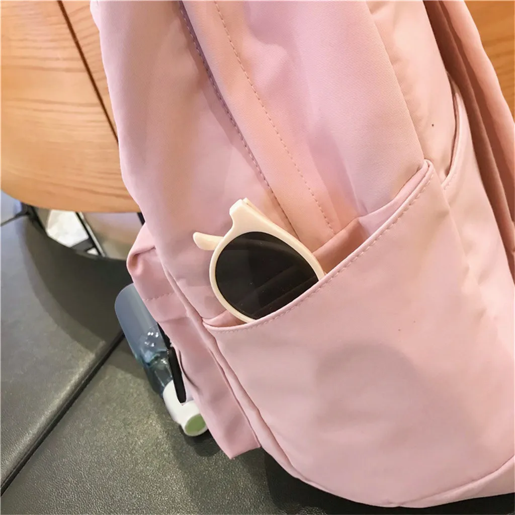 Рюкзак женский школьный вместительный водонепроницаемый нейлоновый