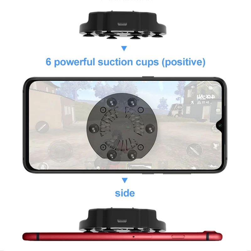 Universal Mobile Phone USB Cooler Cooling Fan Gaming Controller Gamepad Holder Stand Bank Radiator Fan For Tablet iphone Xiaomi