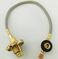Package 3 YINGTOUMAN уличная газовая плита походная плита пропан Заправка Адаптер для горелки LPG плоская муфта для цилиндрической емкости бутылка адаптер Сохранить - Цвет: Package 3