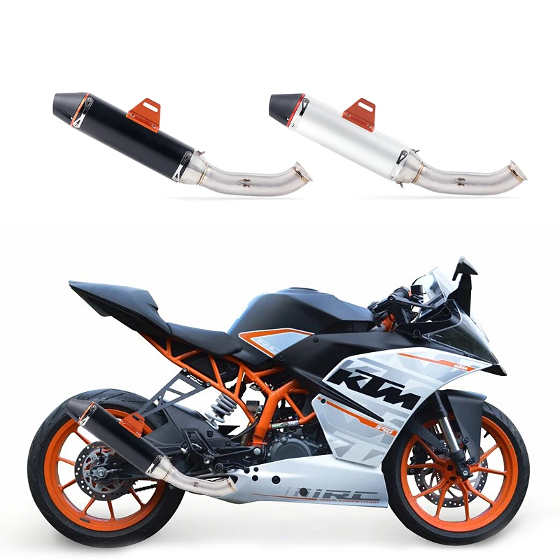 Полный цикл выхлопной глушитель трубы Системы Слипоны для DUKE 200 250 RC 390 RC390 2017 2018