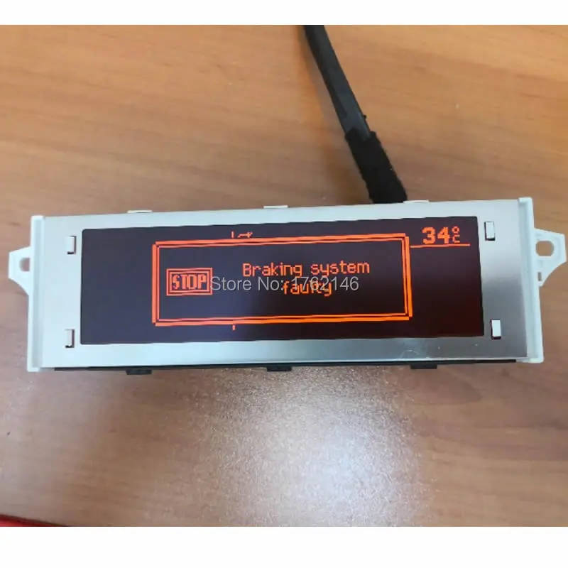 Заводской экран Поддержка USB и Bluetooth дисплей красный монитор подлинный для peugeot 307 207 408 citroen C4 C5