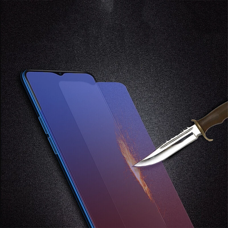 Анти-синее матовое закаленное стекло для Honor 10 анти-синий матовый протектор экрана для Honor 10 против следов от пальцев защитная пленка