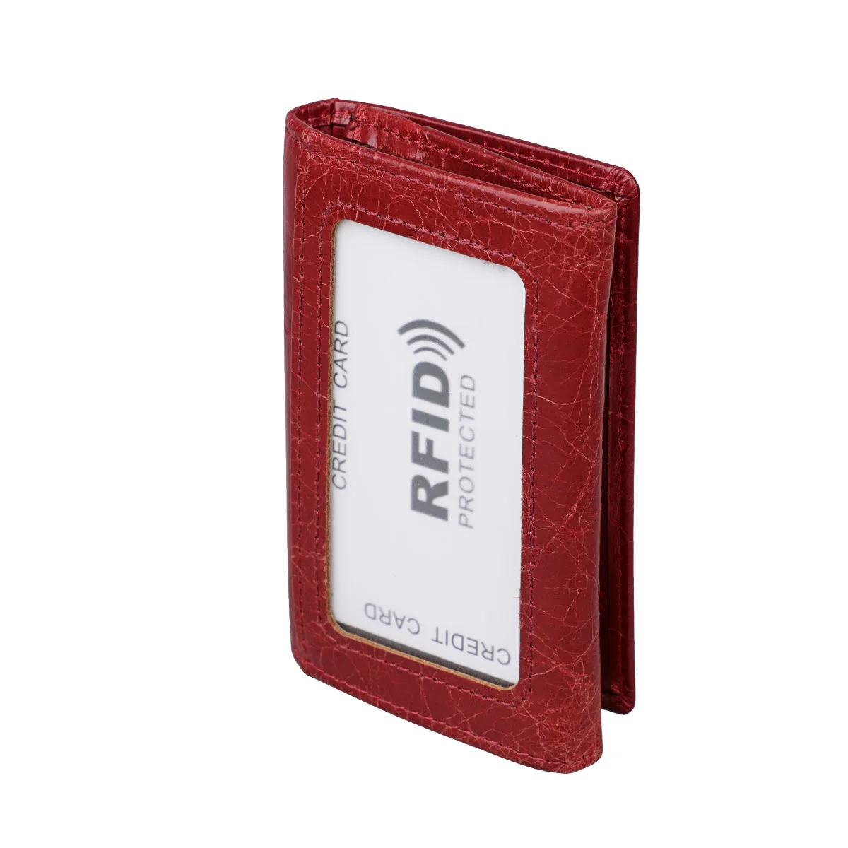 HMILY Женский кошелек из натуральной кожи тонкий женский кошелек RFID кредитница и ID держатель для карт Сменные кошельки женские