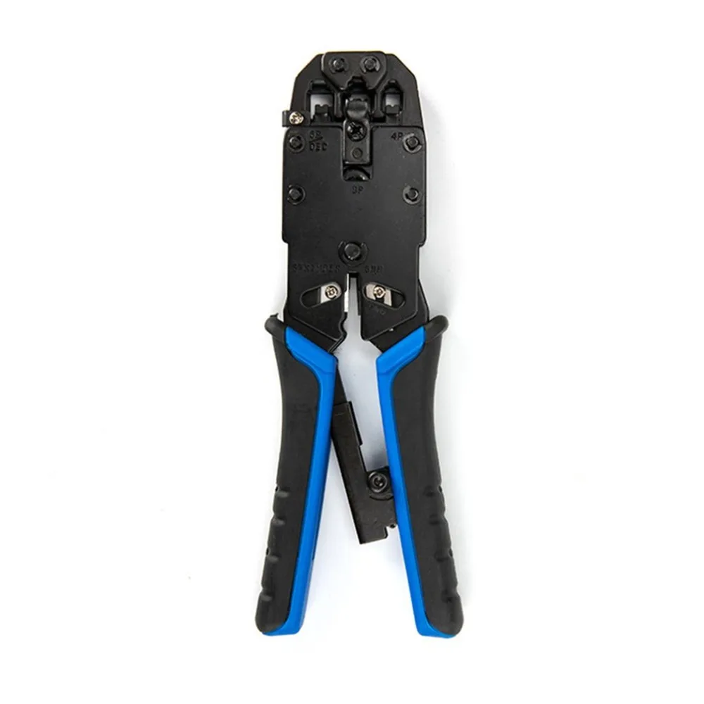Профессиональный 4 P/6 P/8 P RJ-45 RJ-22 RJ-11 модульный обжимной инструмент сети