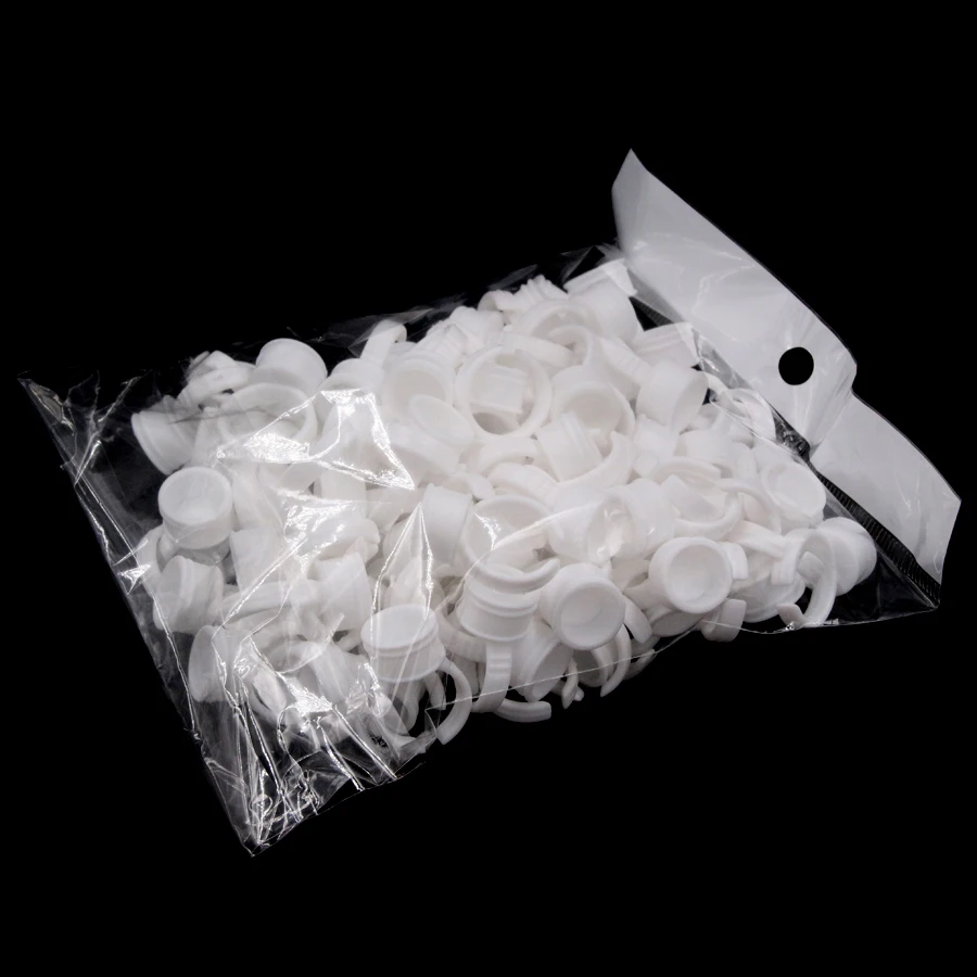 Одноразовые пластиковые колпачки для татуировок 100 шт.|Аксессуары татуажа| |