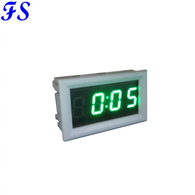 Светодиодные цифровые электрические часы для автомобиля 0 4 дюйма дата час