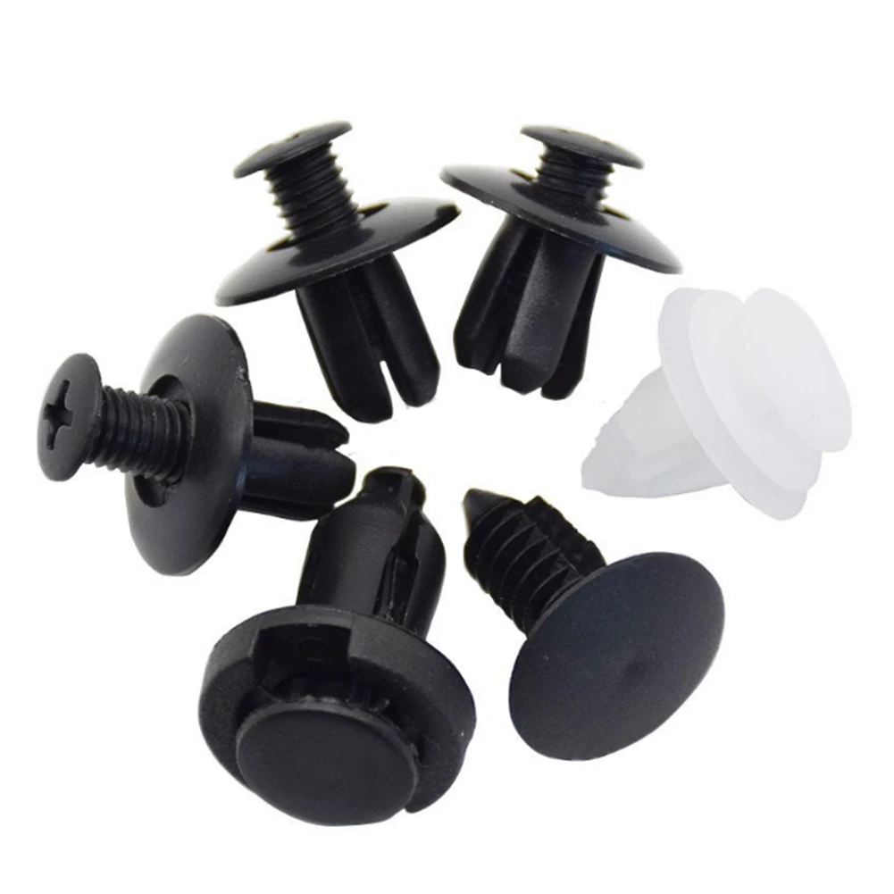 Автомобильные аксессуары 100 шт. Зажимная отделка автомобильный штифт заклепки