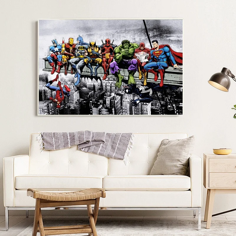Superheros DC Comics горячий фильм плакат настенное искусство Современное украшение для