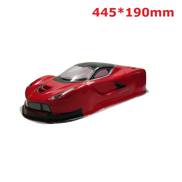 Красный Новейший 1/10 rc автомобильный Корпус Корпуса для 1:10 гоночного автомобиля 94111 Ширина: 190 мм/195 мм несколько вариантов - Цвет: Красный