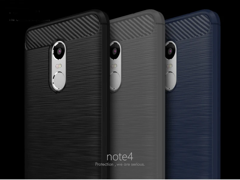 Роскошный чехол для xiaomi redmi note 4X мягкий защитный силиконовый из ТПУ задняя крышка