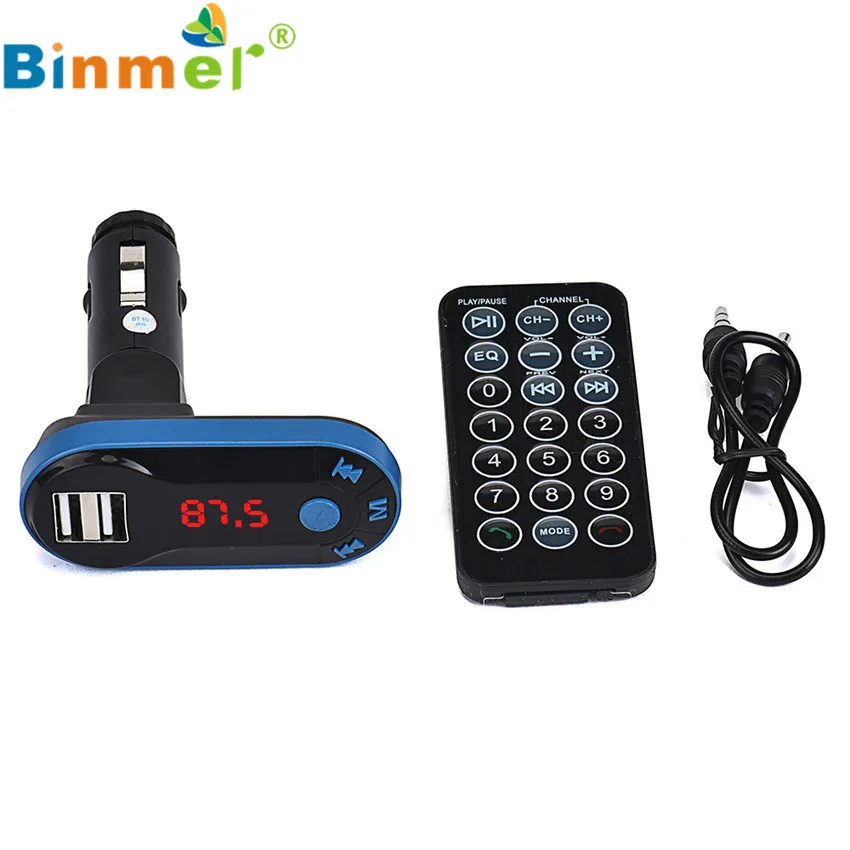 Автомобильный музыкальный MP3 плеер Bluetooth беспроводной FM Trasmettitore Handsfree