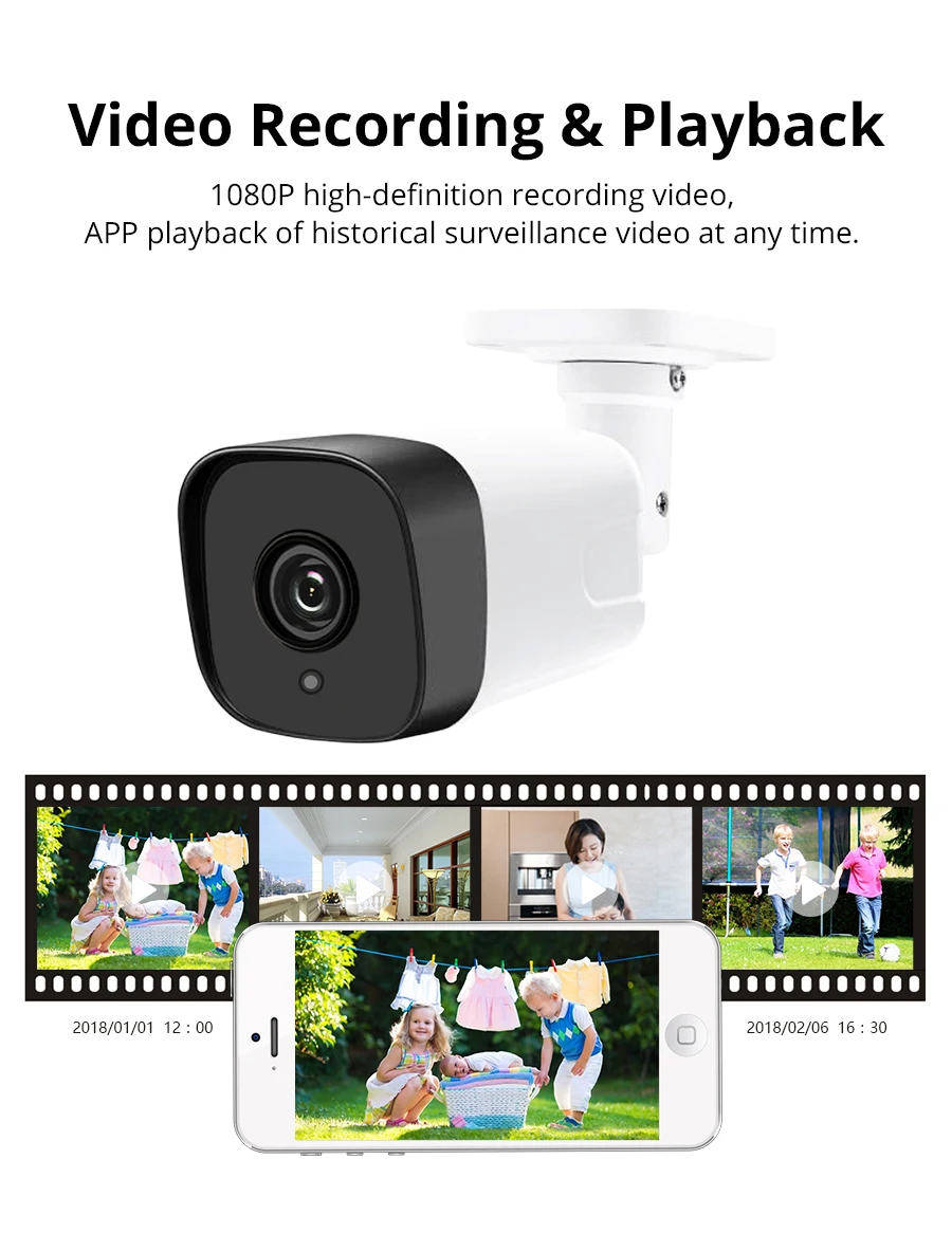 Tuya Smart Life наружная CCTV камера s IP камера безопасности wifi Интерком Умный дом Охранная сигнализация Новая с детектором движения
