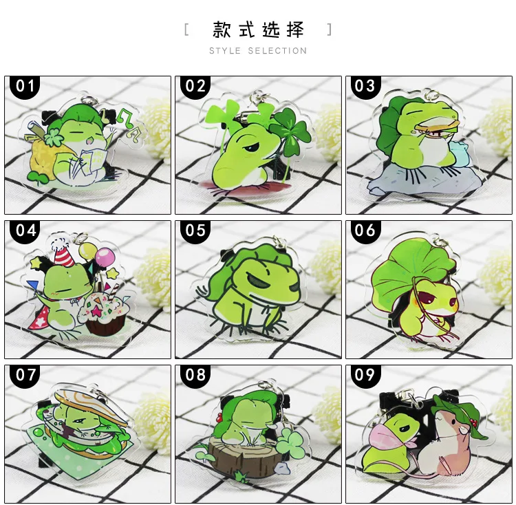 2019 японское аниме путешествие лягушка акриловая экшн фигурка брелок|Игровые