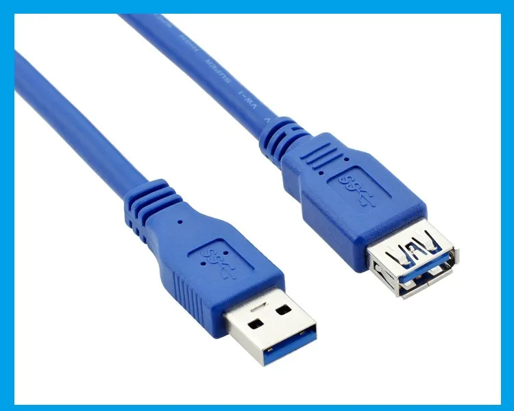 Удлинительный Кабель USB 3 0 A папа AM мама AF USB3.0 м 6 1 5 8 фут 2 фута футов 10 метров|usb3.0