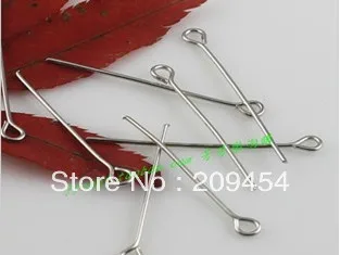 30 мм 1000 шт./лот Золотые/Серебристые/Родиевые/бронзовые металлические штифты