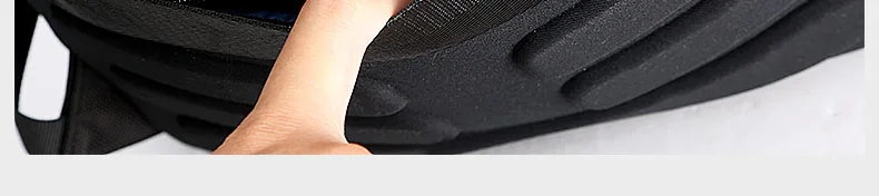BOPAI, мужской бизнес рюкзак в форме ракушки, для офиса, для работы, USB зарядка, крутой мужской кожаный рюкзак, мужские сумки через плечо для работы