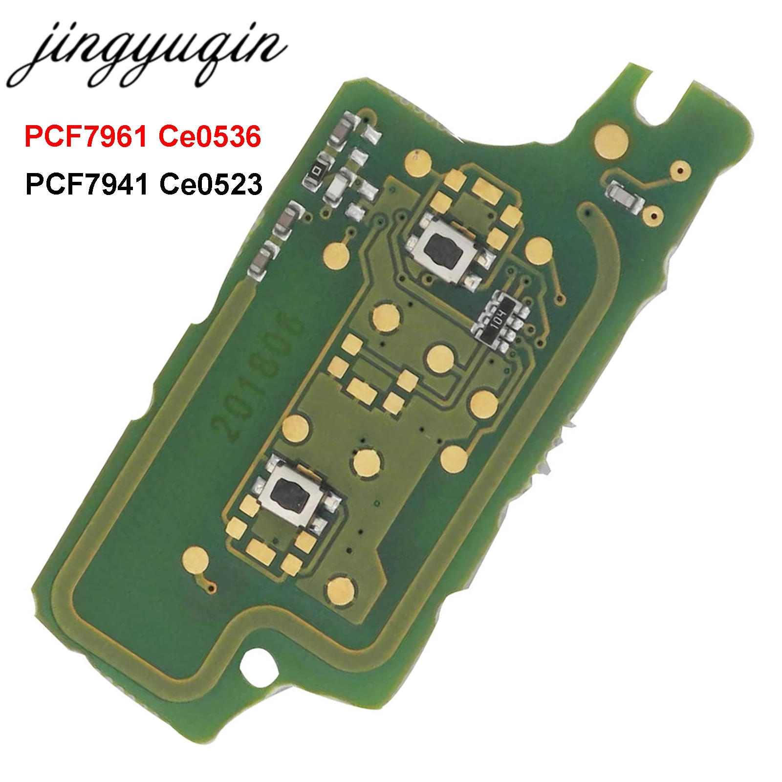 Электронная плата с дистанционным управлением jingyuqin ASK 2B для Peugeot 307 308 408 407 207 Citroen C2