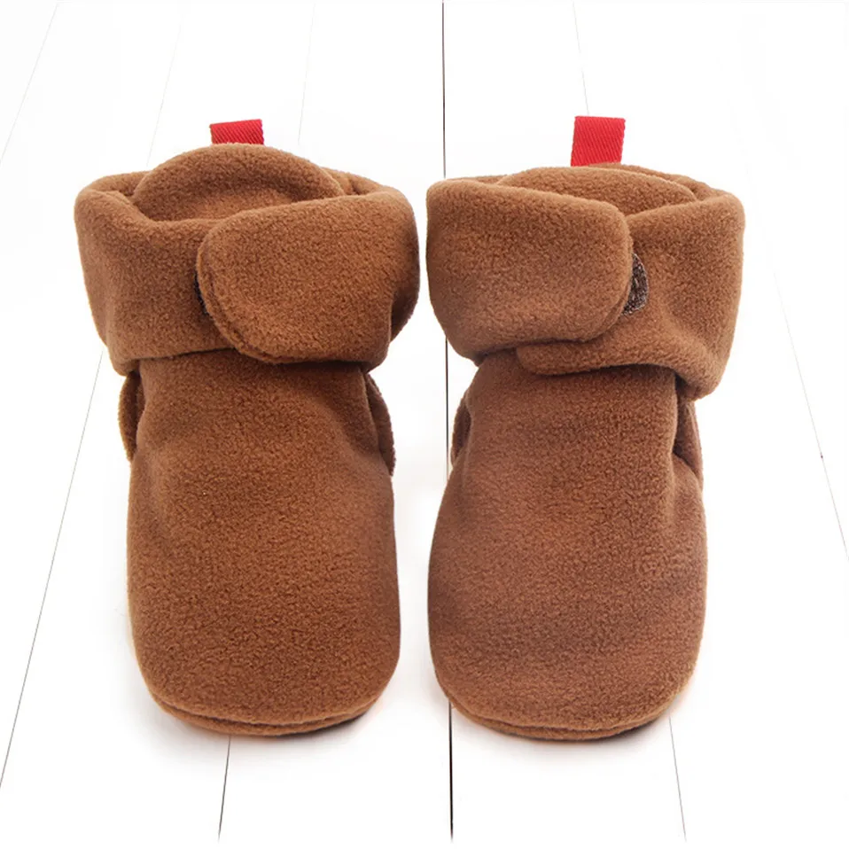 Новинка; детская обувь для новорожденных; Cozie; ботинки из искусственного флиса; зимняя теплая детская обувь для малышей; классическая обувь для мальчиков и девочек