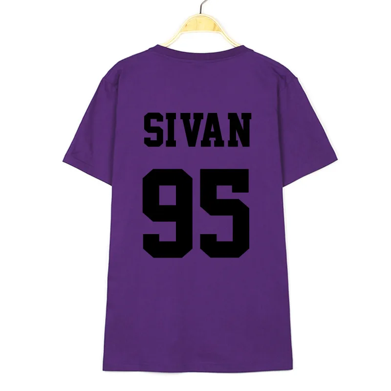 

2020 Cotton Number Print Womens T-shirt Summer T Shirt Casual Multicolor Pattern Shirt Ladies Top Men SIVAN 95 Short Sleeve Tops