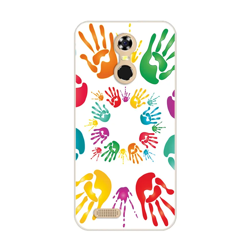 W23 Бампер для телефона для Coque Oukitel C8, чехол для Fundas Oukitel C8 C 8 5,", мягкий силиконовый чехол из ТПУ с узором в виде сердца - Цвет: W23