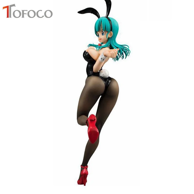 TOFOCO 20 см Фигурки Dragon Ball Z Bulma Bunny Girl Сексуальная аниме фигурка ПВХ новая модель
