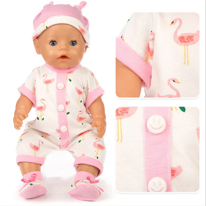 

Baby New Born Fit 17 inch 43cm Doll Clothes Accessories Bird Suit For Baby Birthday Gift