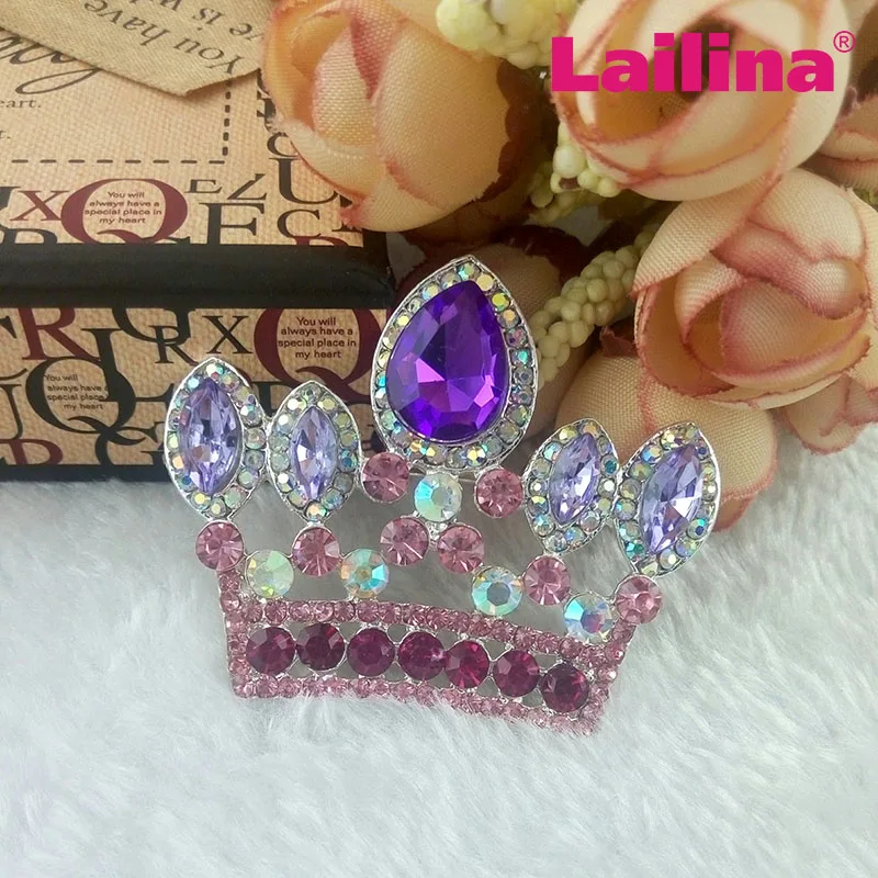 Розового и фиолетового цветов с украшением в виде кристаллов разноцветные новые