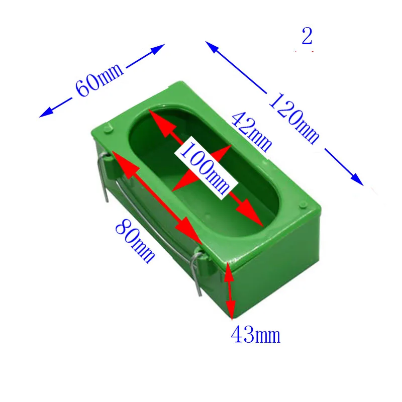 Кормушка для разведения голубей 2 в 1 пластиковая кормушка попугая птиц двойная
