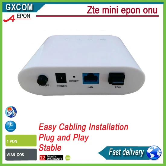 Zte mini EPON onu 1 порт FTTH ONU ONT один LAN OLT 25G Gpon набор микросхем для zte|onu|onu zteonu epon |