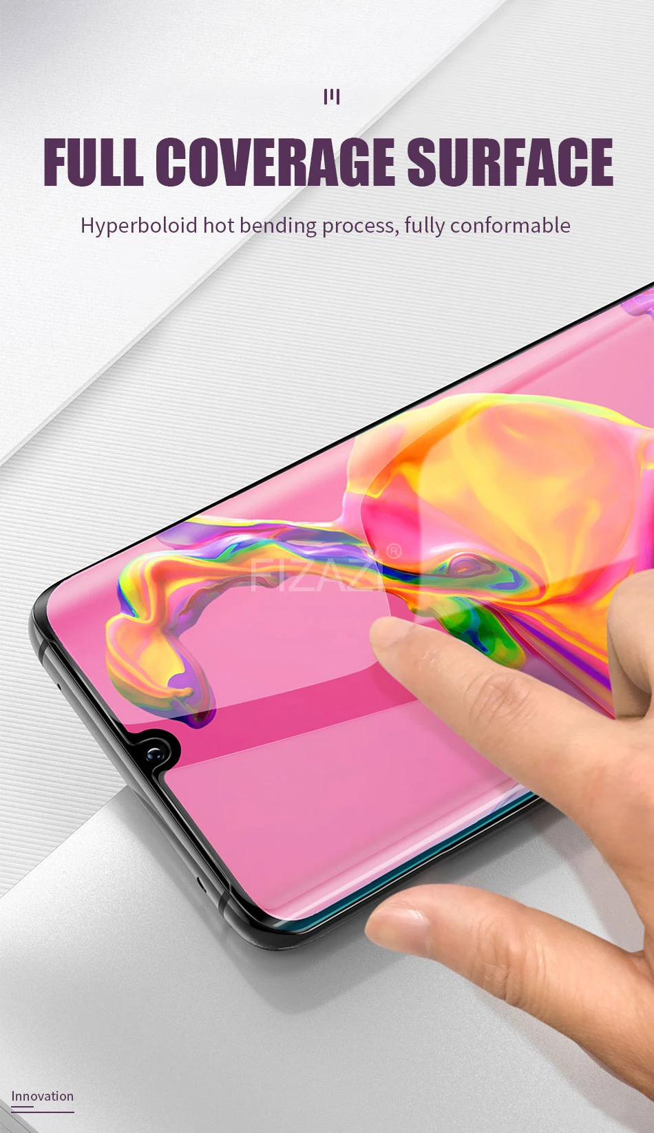 20D изогнутое закаленное стекло для huawei P30 Pro Защита экрана для huawei P20 Lite mate 20 mate 10 полное покрытие краев закаленное стекло