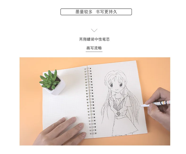 80 шт Kawaii gelpen автоматическая заправка из 2 предметов gelpen 0,25/0,28/0,35/0,38/0,5 мм с черными чернилами микс модных дизайнов и плавность линий Самые низкие цены