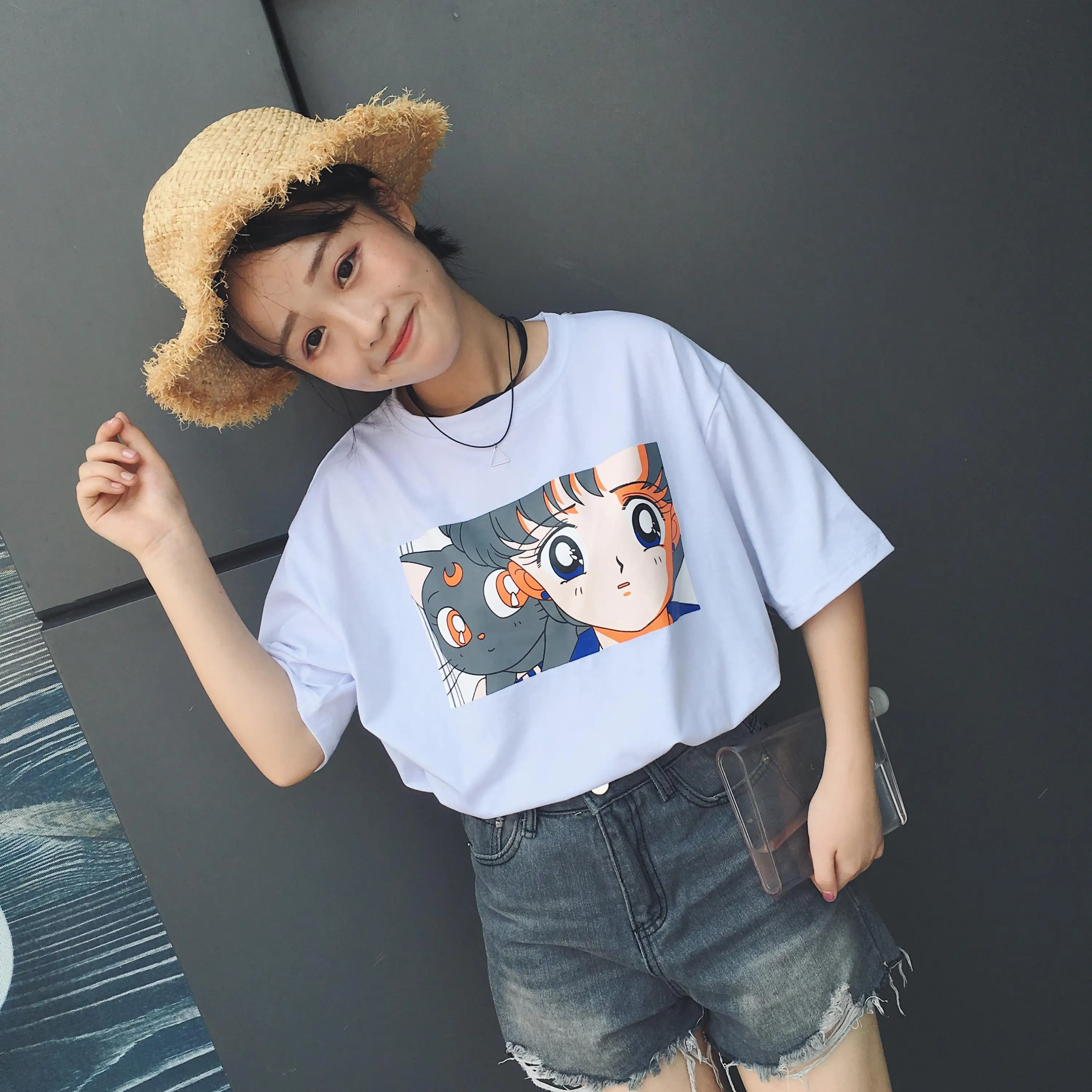 2017 летние новые модные хлопковые повседневные женские футболки с коротким