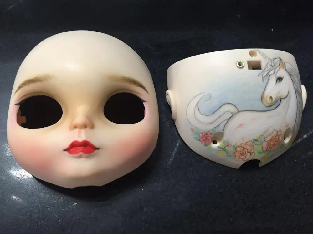 only face plate 7 Кастомизация кукла Обнаженная blyth кукла, лицевая тарелка 2019328 - Цвет: only face plate 7