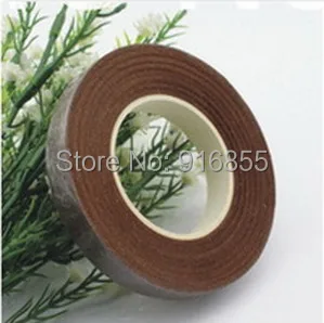 

Wholesale Free Shipping12mm 5pcs/lot Brown Paper Tape For Nylon Stocking Flower And Butterfly Accessories DIY Handmade