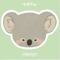 Кошки поворачиваются назад хомяк большая голова кролик Блокнот N Times Sticky Notes Escolar Papelaria школьные принадлежности наклейка-закладка - Цвет: 01