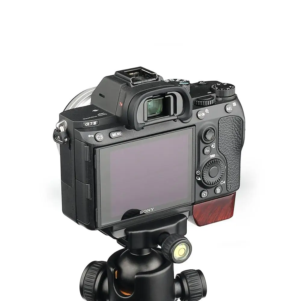 Деревянный кронштейн с ручкой для камеры Sony a72 a7s2 a7r2 A7RII a73 a9 A7m3 A7RIII A7r3 ILCE-7RM3 A7R MKIII