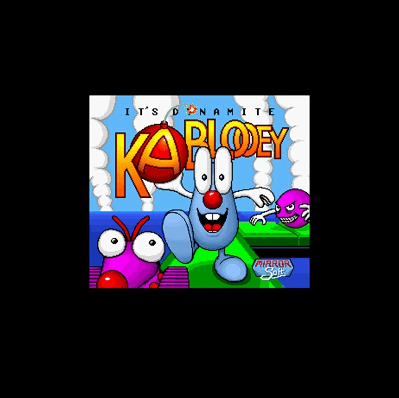 

16-битная большая серая игровая карта Kablooey для игроков NTSC, Прямая поставка