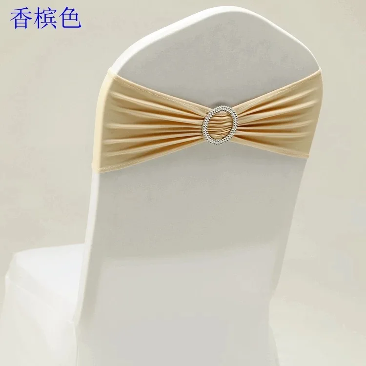 100 шт. эластичные ленты для стула из спандекса и лайкры|chair sashes|chair cover sashchair bows |