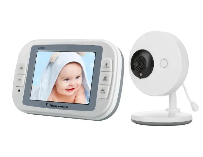 3.5 Inch Temperature Display Wireless Intercom Baby Monitor | Безопасность и защита