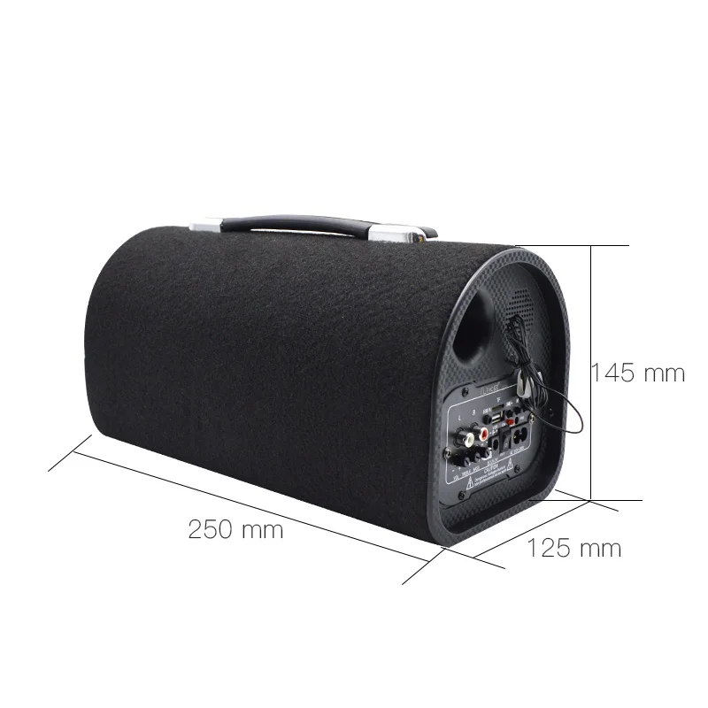 Динамики автомобильный сабвуфер активный динамик автомобиля сабвуферы 12 В USB