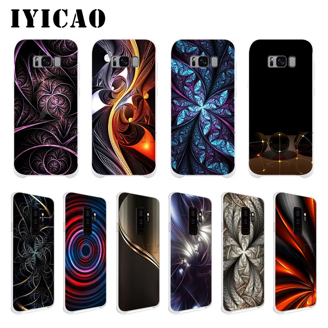 Цветочный принт со стразами для Samsung Galaxy A3 A5 A6 A7 A8 Plus A9 A10 A70 M10 M20 M30 A10S A20S A30S A40S