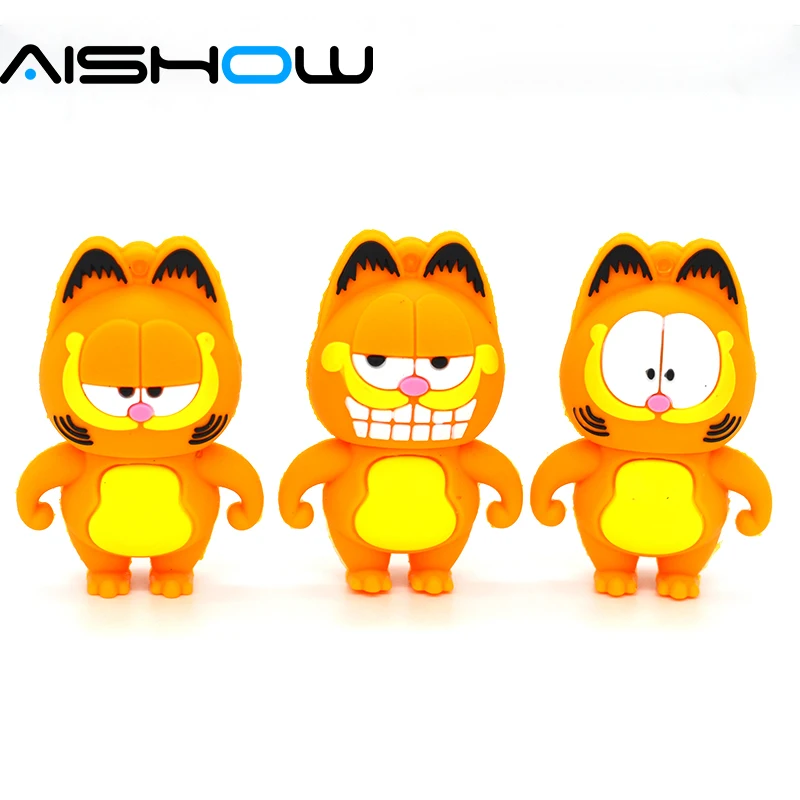 Человек U диск память флешки с накатанной головкой милым рисунком героя